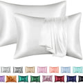 Silk-Feel Pillowcase Set