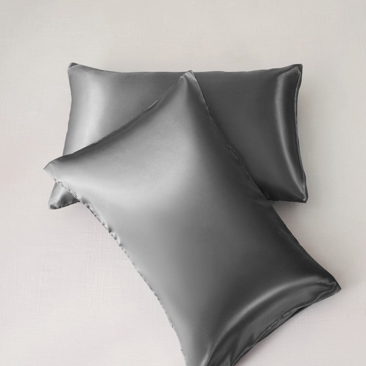 Silk-Feel Pillowcase Set