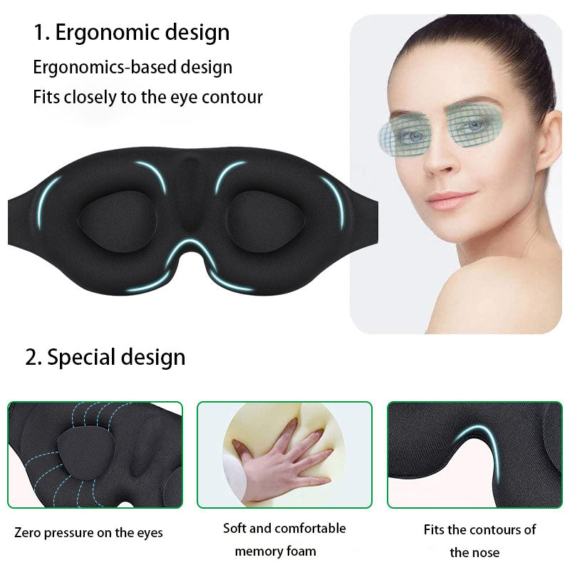 3D Memory Foam Sleep Eye Mask