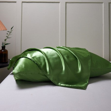 Silk-Feel Pillowcase Set